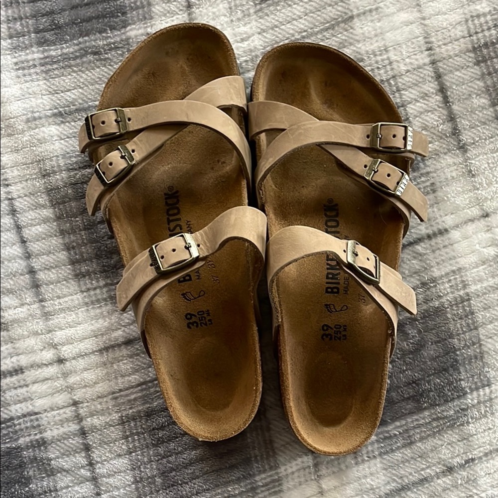 Birkenstock Franca Oiled Leather Sandals